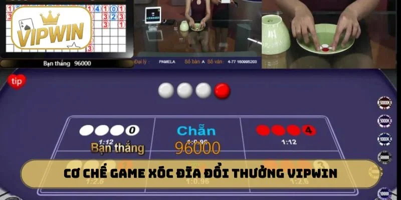 Cơ chế game xóc đĩa đổi thưởng VIPWIN